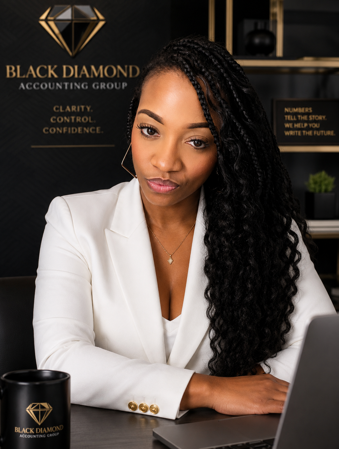 Erin B., founder and CEO of Black Diamond Accounting Group